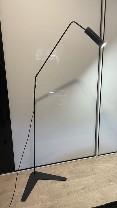 Nowodworski lampa podłogowa EYE SUPER czarna 6506