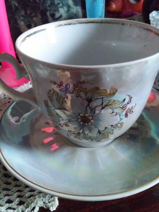 Барановка чашка с блюдцем кофейная чашечка.сливочник.дет.тарелочка: 50 ...