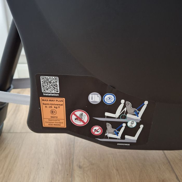 Fotelik Samochodowy Britax Römer Max Way Plus 9-25kg RWF