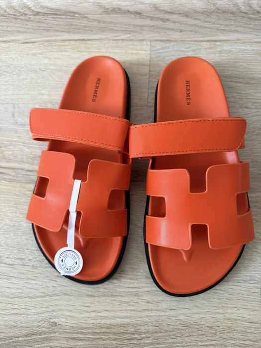 Шлепки Hermes реальный 37 размер