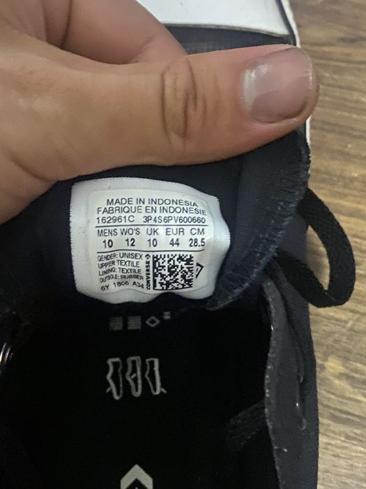 Чорні Converse All Star
