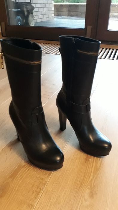 Botki skorzane Badura