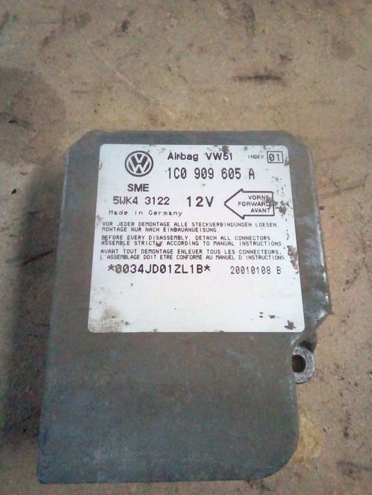 Centralina De Airbags Seat Toledo Ii (1M2)