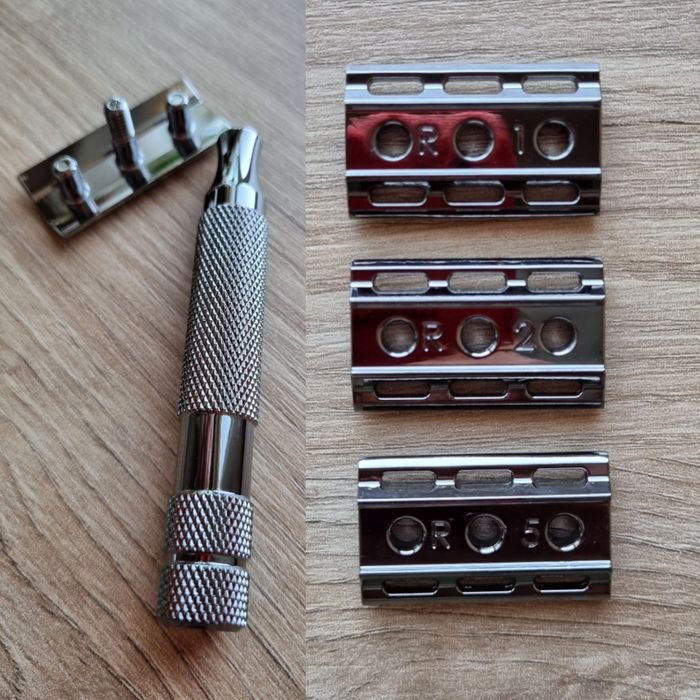 Бритва Rockwell 6 C Gunmetal + леза