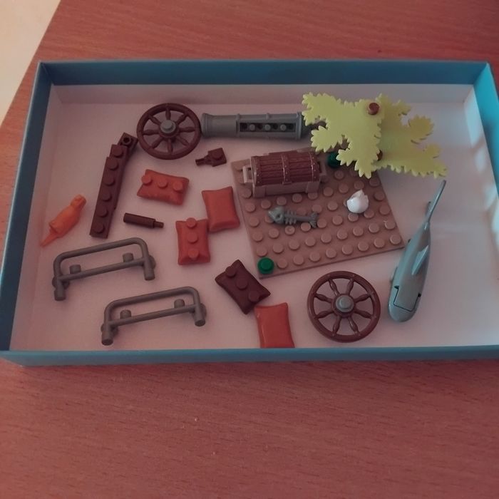 Klocki Cobi różne elementy