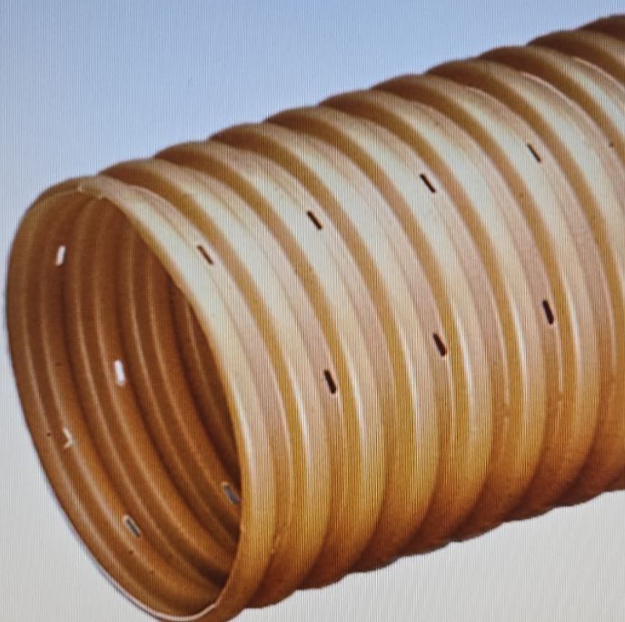 Труба дренажна  100 мм SN 4 колодязі ревізійні