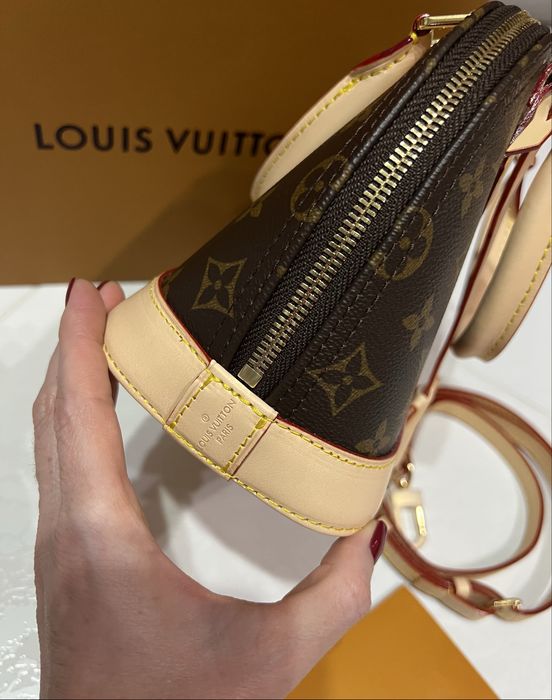 Сумка LV Louis Vuitton Alma Monogram чип NFC Луи Виттон