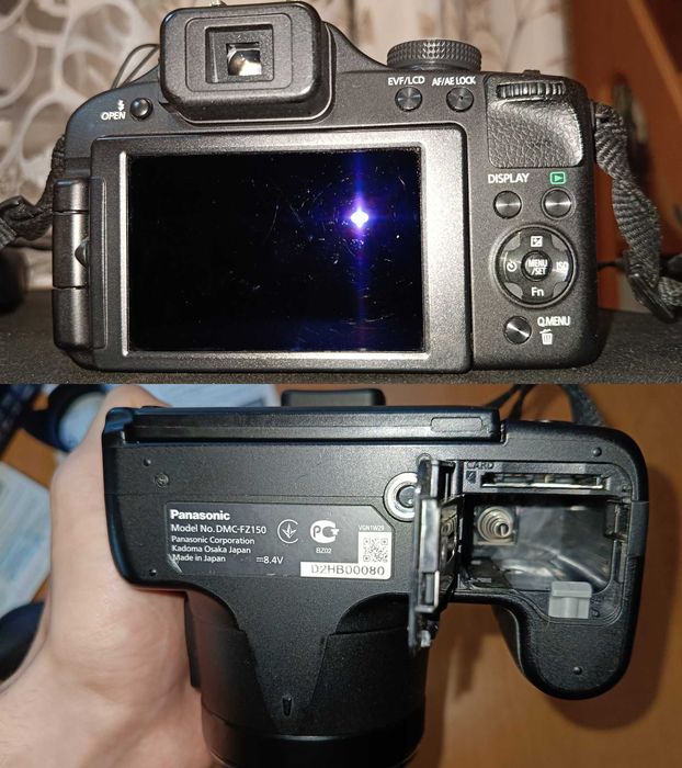 Фотоапарат Panasonic Lumix DMC-FZ150 у дуже хорошому стані