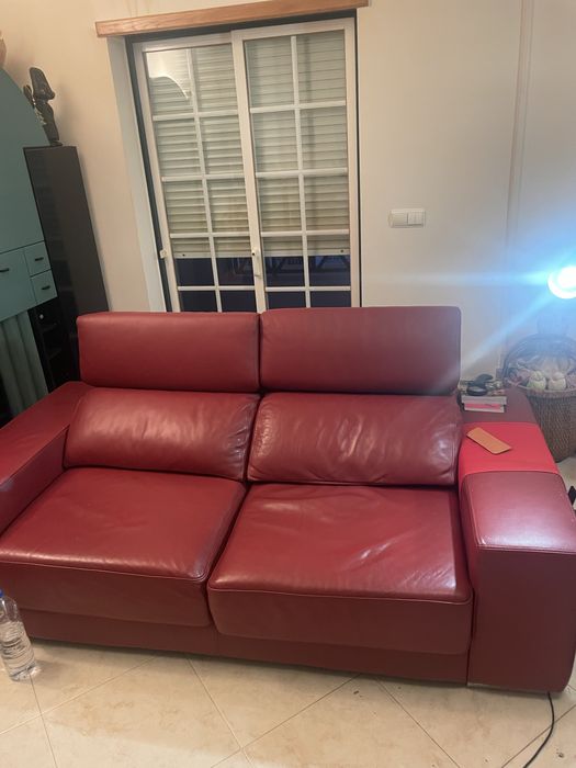 Sofa de couro Octosolido