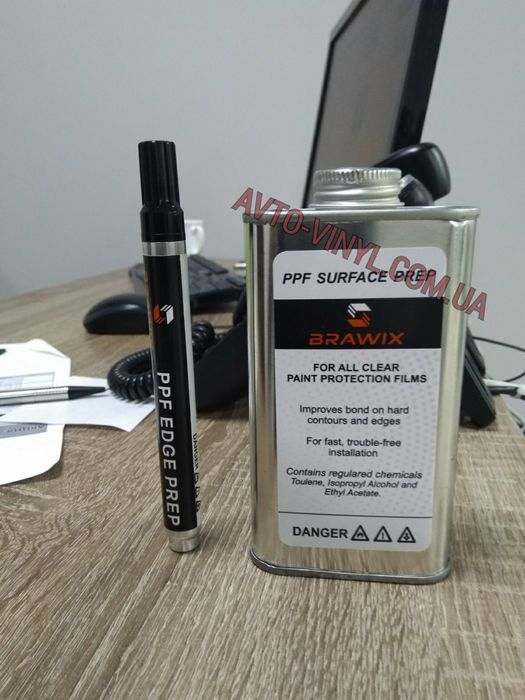 Полиуретановая плёнка Brawix защитная броня для авто антигравийная