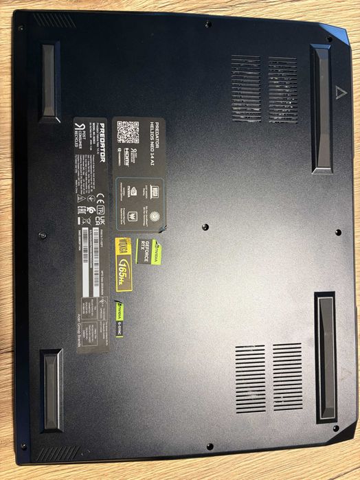 Stan Igła - w zasadzie NOWY! Acer Helios Neo 14 RTX 5070 Ultra 9 32GB 2x Zasilacz