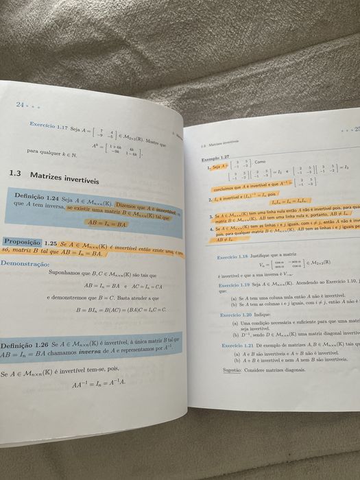 Livro Álgebra Linear - Escolar Editora