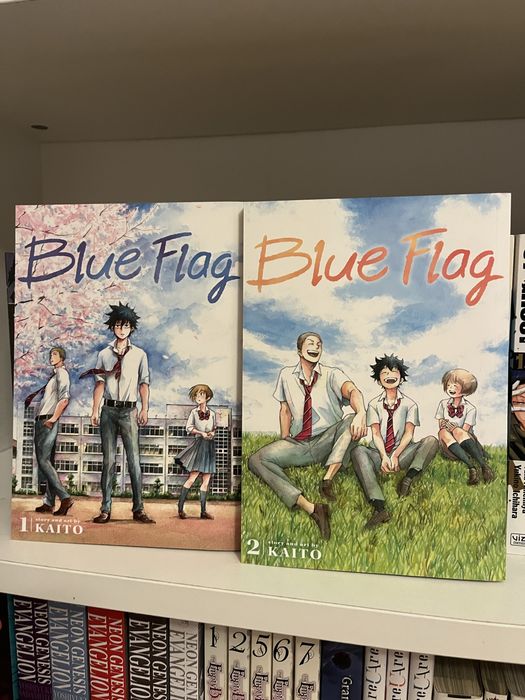 Blue Flag coleção mangás