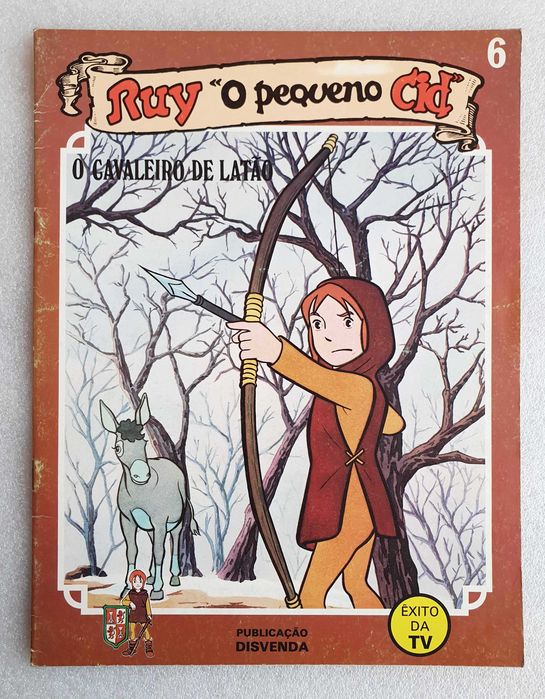 Antigo Livro ~ "RUY O PEQUENO CID" ~ nº6 ~ Anos 80 ~ Disvenda