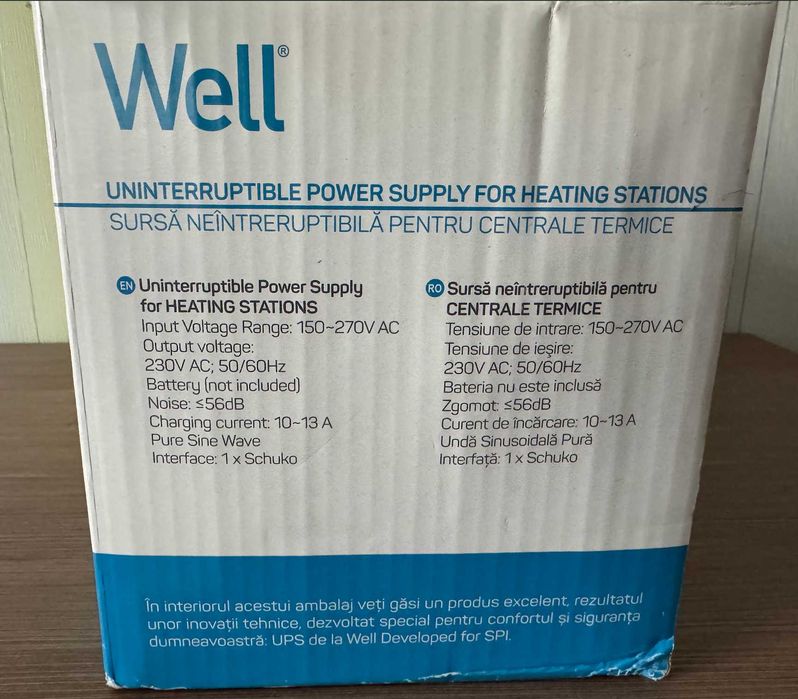 ИБП 500 Вт с чистой синусоидой под внешний аккумулятор