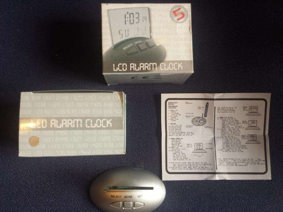 Mini LCD Alarm Clock