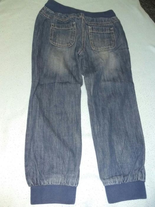 Spodnie dżinsowe elastyczny pas C&Ar.110 stan BDB