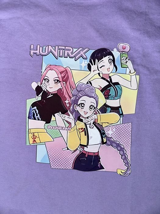 Bawełniany t-shirt k-pop demon hunters 116-122