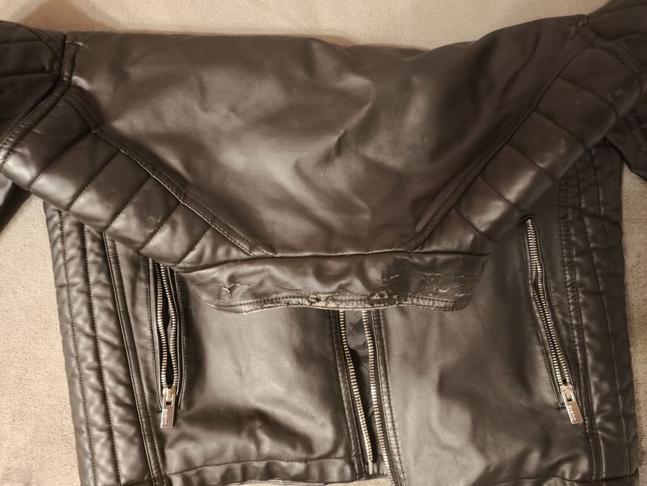 Kurtka eko skóra skórzana