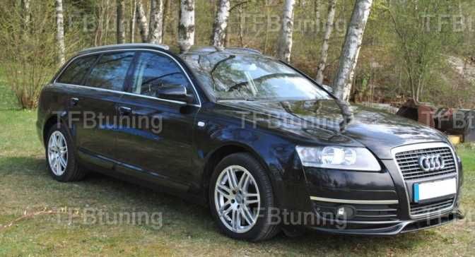 Spoiler zderzaka przód A6 C6 2004 -2009 ver 2 TFB TUNING
