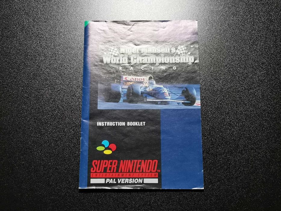 Super Nintendo Nigel Mansell's World Championship Racing