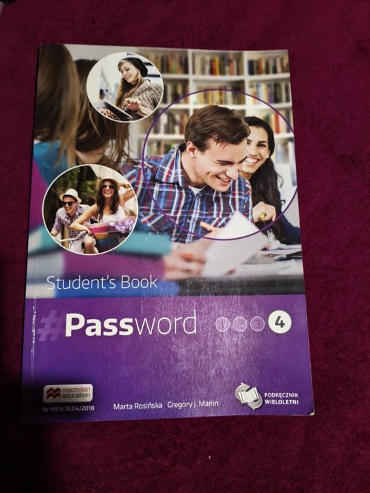 Password 4 students book