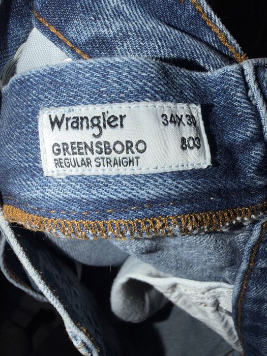 Джинси Wrangler Оригінал (Блакитні / Прямі)