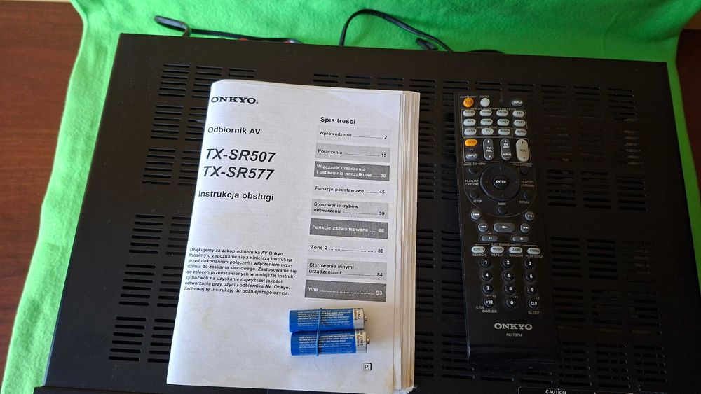 Amplituner ONKYO TX-SR577 7 kanałowy amplituner kina domowego