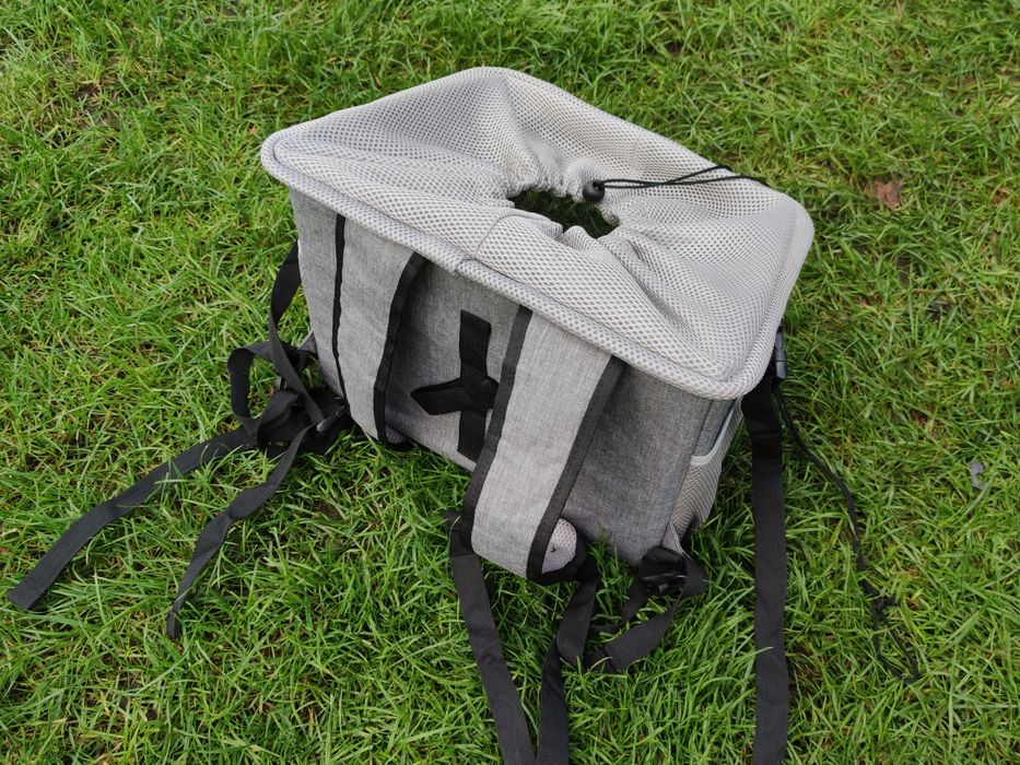Pecute 4in1 transporter koszyk torba plecak dla kota psa na rower