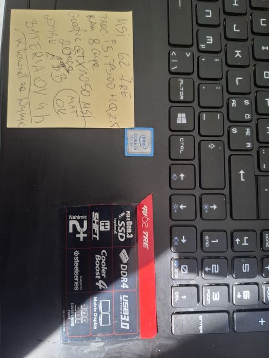 Laptop msi M179e 8g.16 ram