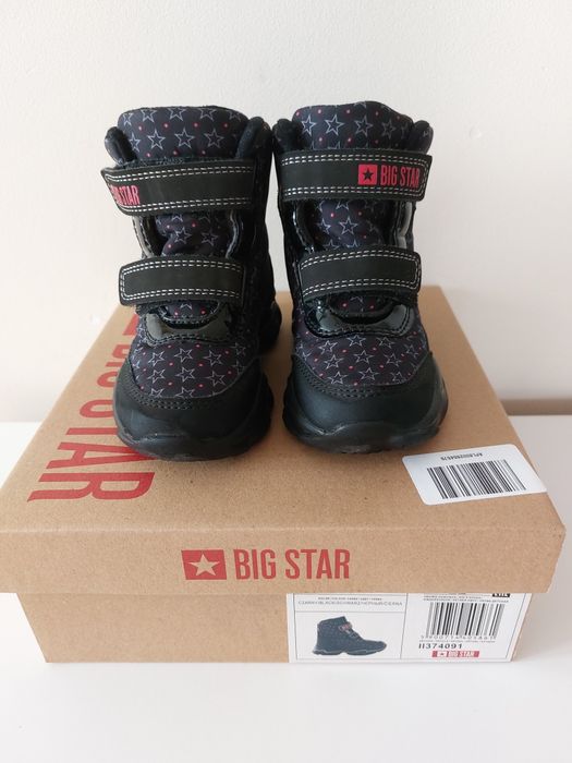 Trzewiki buty zimowe ocieplane Big Star rozm.22