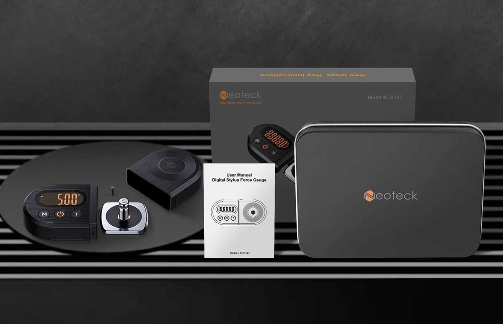 Balança digital para agulha de giradiscos gira discos - nova