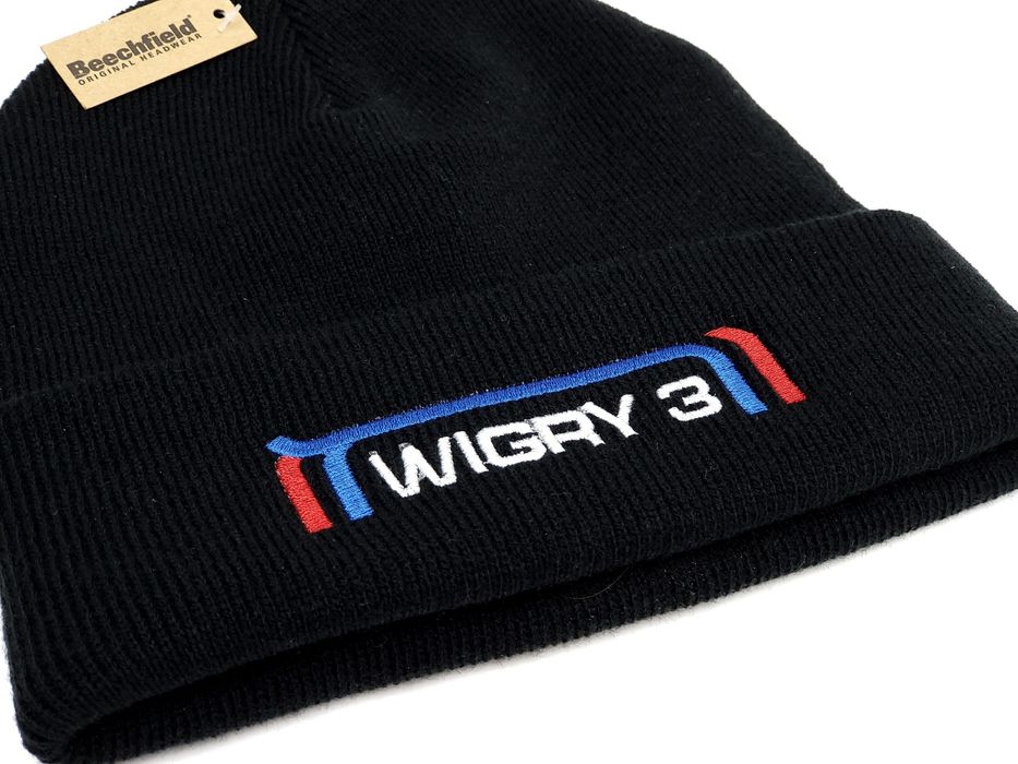 NOWA Czapka Wigry 3 Romet ZZR PRL zimowa czarna unisex