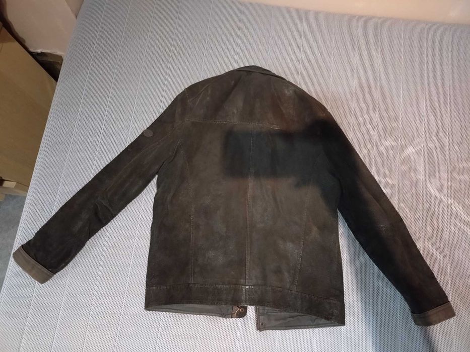 Kurtka skórzana męska