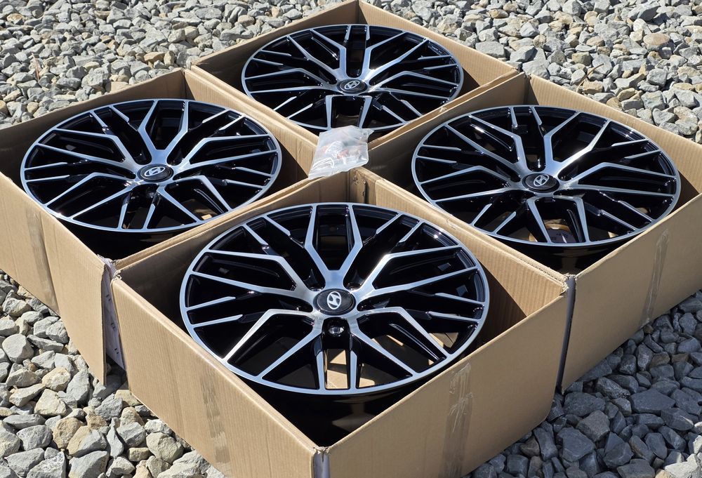 5x114 17 Hyundai Alufelgi + czujniki Tuscon Santa Fe Sonata i30 Elantr