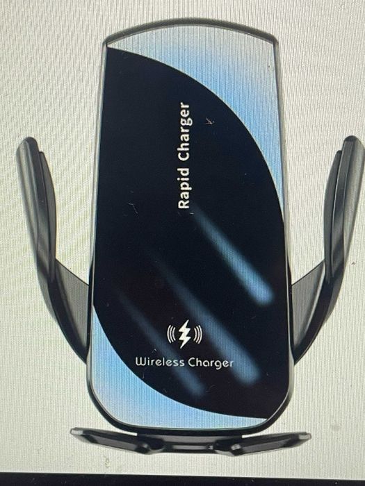 Samochodowy uchwyt na telefon ładowarka indukcyjna wireless charger