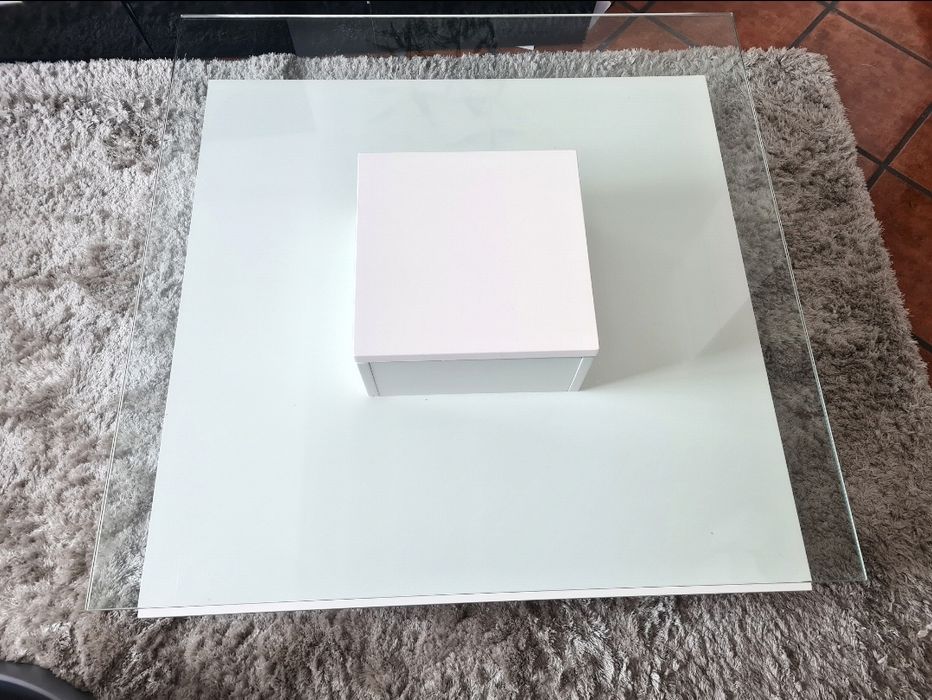 Mesa de centro sala- vidro temperado