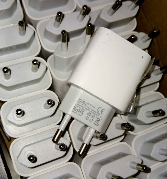 Быстрая зарядка Type-C PD 20W Адаптер живлення USB-C 5V 3A