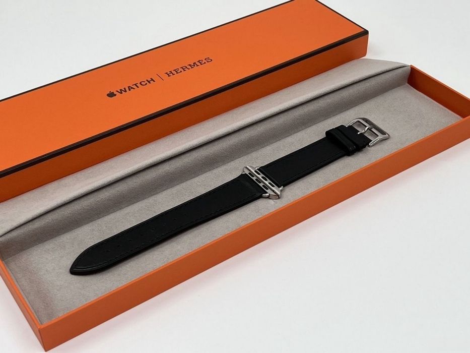 Кожаный ремешок Hermes Single Tour для Apple Watch