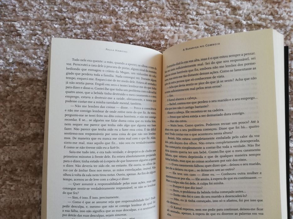 Livro A rapariga no comboio