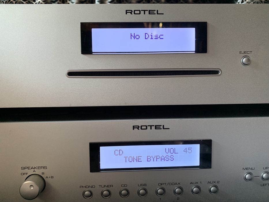 Unikatowy Rotel RA12/CD RCD12ZILV/FV 1450Euro/Zobacz!