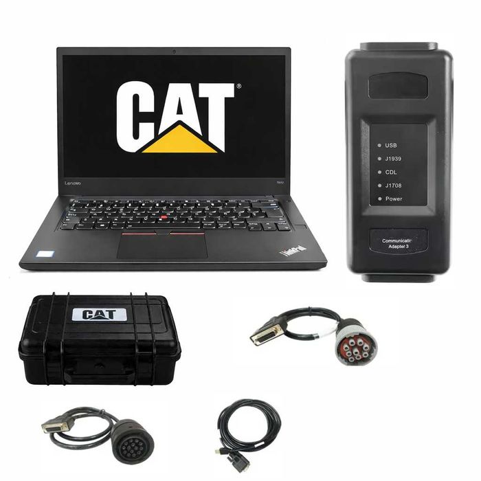 ZESTAW Diagnostyczny Caterpillar CAT4 Serwisówka Poziom ASO Serwisówka Interfejs Diagnosty NAJNOWSZY CAT ET 2026!