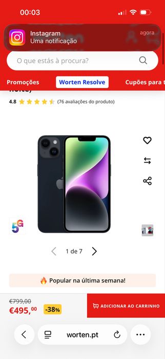 IPHONE 14, 128gb