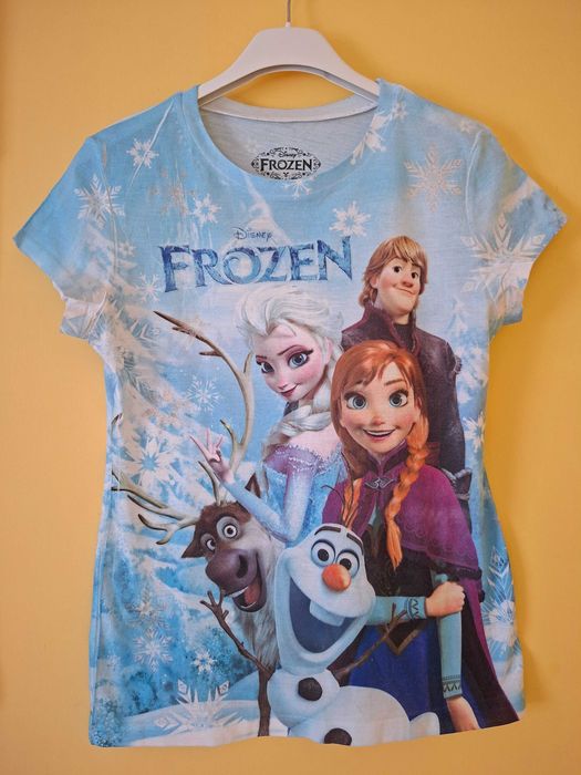 Bluzka z krótkim rękawem Frozen Kraina Lodu