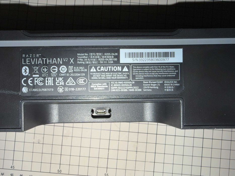 Razer leviathan X soundbar