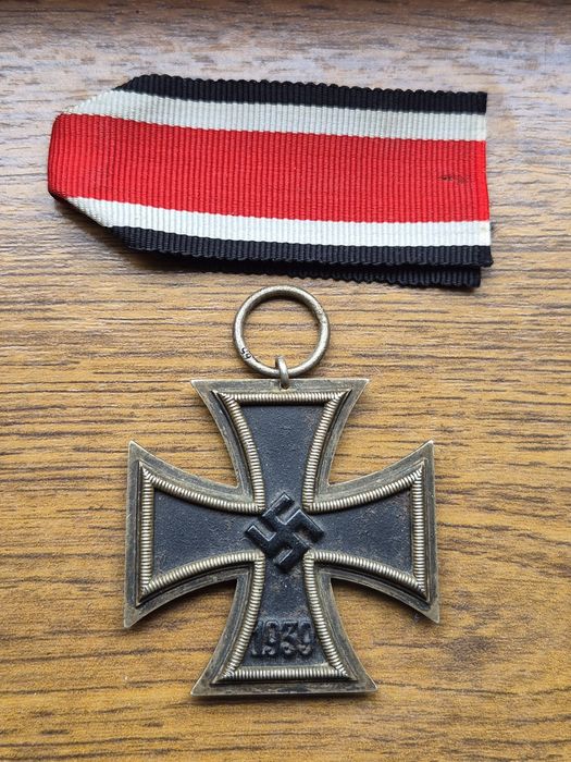 Krzyż Żelazny 2 klasy podwójnie sygnowany