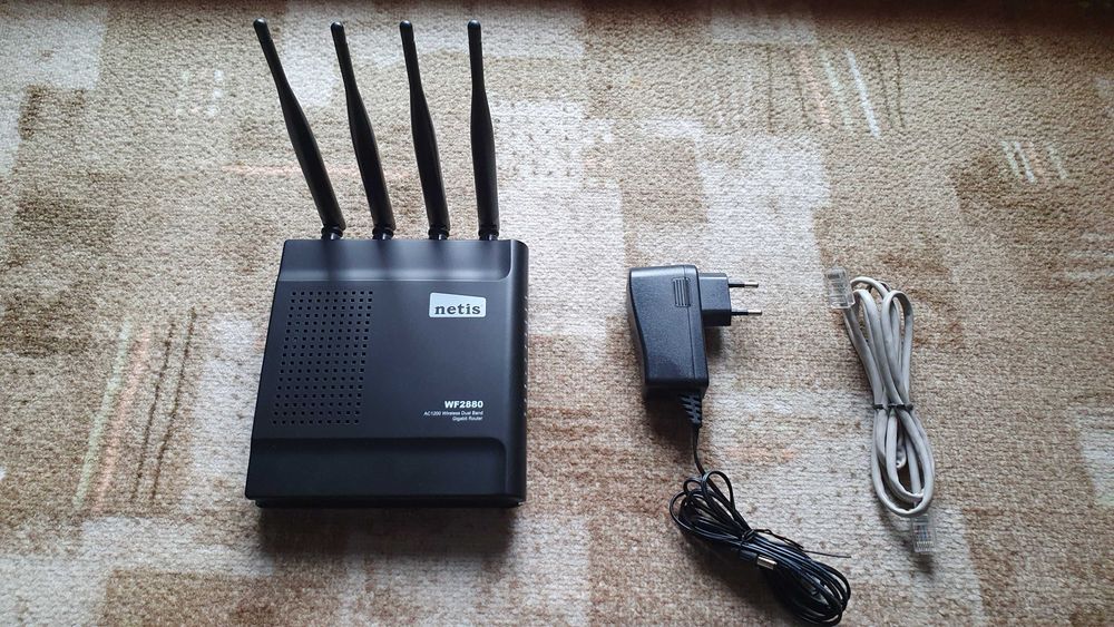Router Netis WF2880 AC 5GHz 2.4GHz 4xGb LAN
