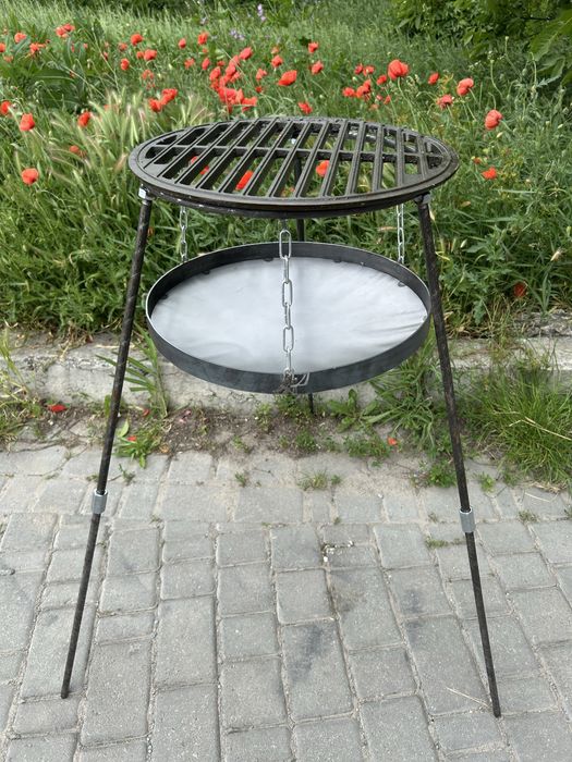 Сковорода 50см із/из справжнього диска борони.сковородка.садж.пательня