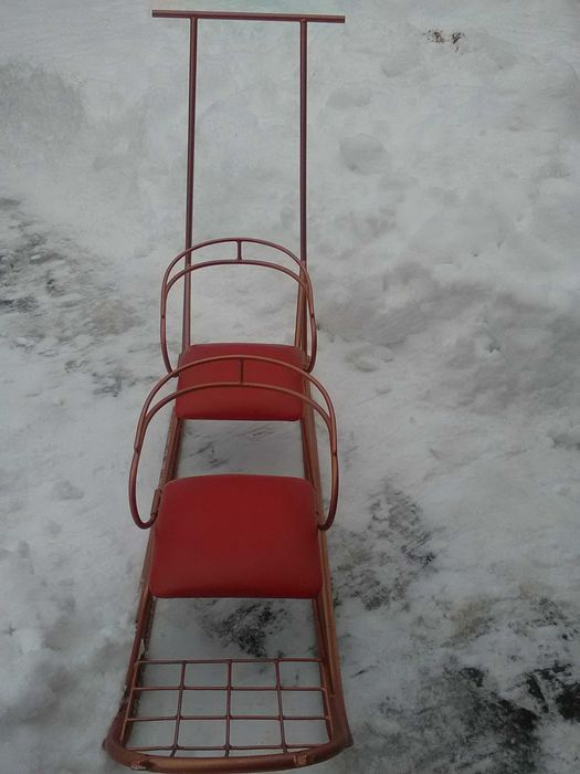 Санки сани для двійні