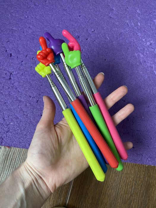 Олх+30 грн Пікмі, указка-палець телескопічна.